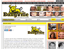 Tablet Screenshot of bullyville.com